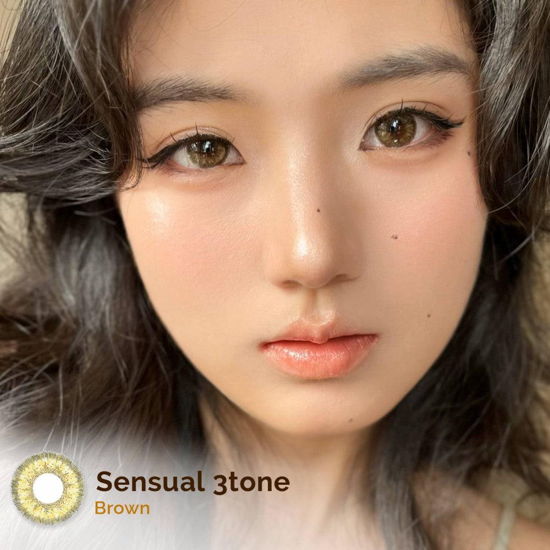 Sensual 3tone Brown 14.5mm