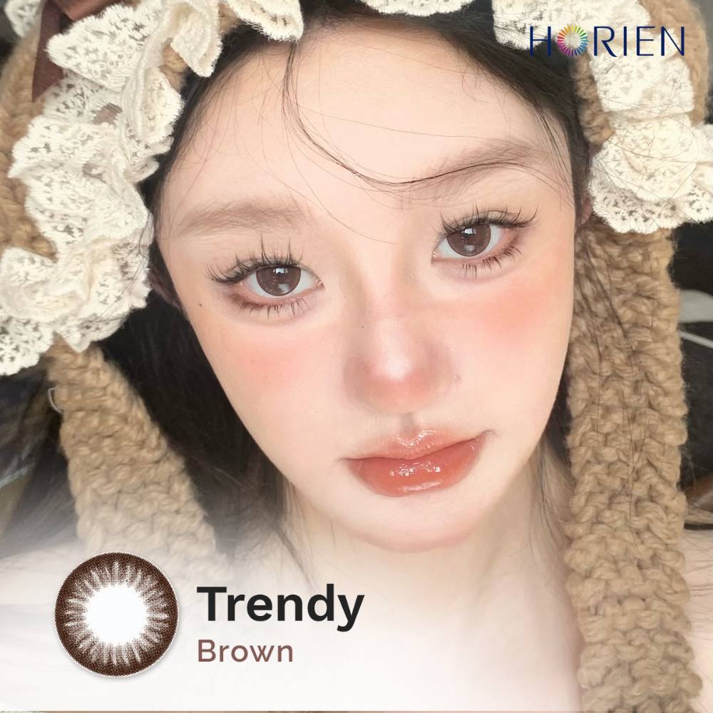 Trendy Brown-Eye Secret 38% Monthly Color Lens 2pcs