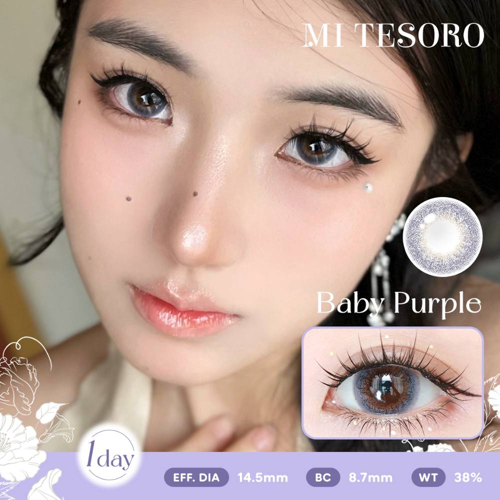 Baby Purple-Mi Tesoro 1 Day Color Con 10pcs