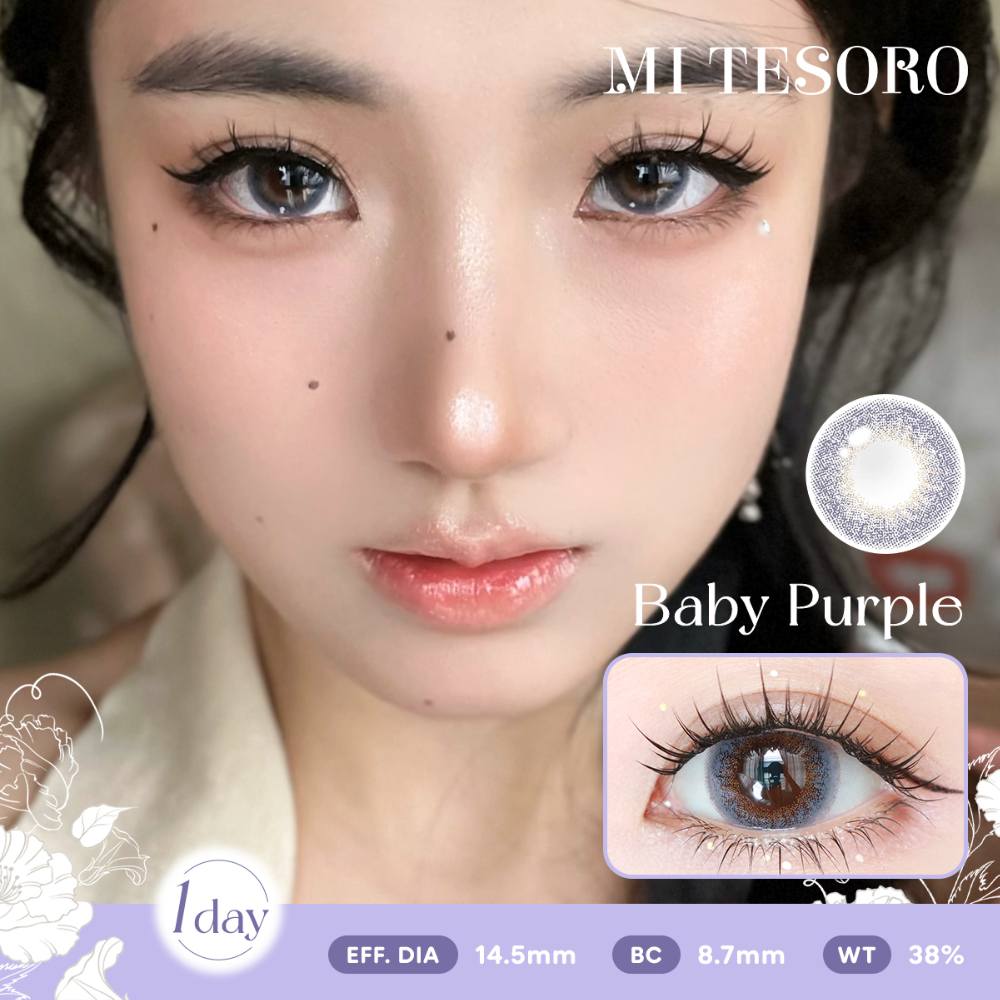 Baby Purple-Mi Tesoro 1 Day Color Con 10pcs