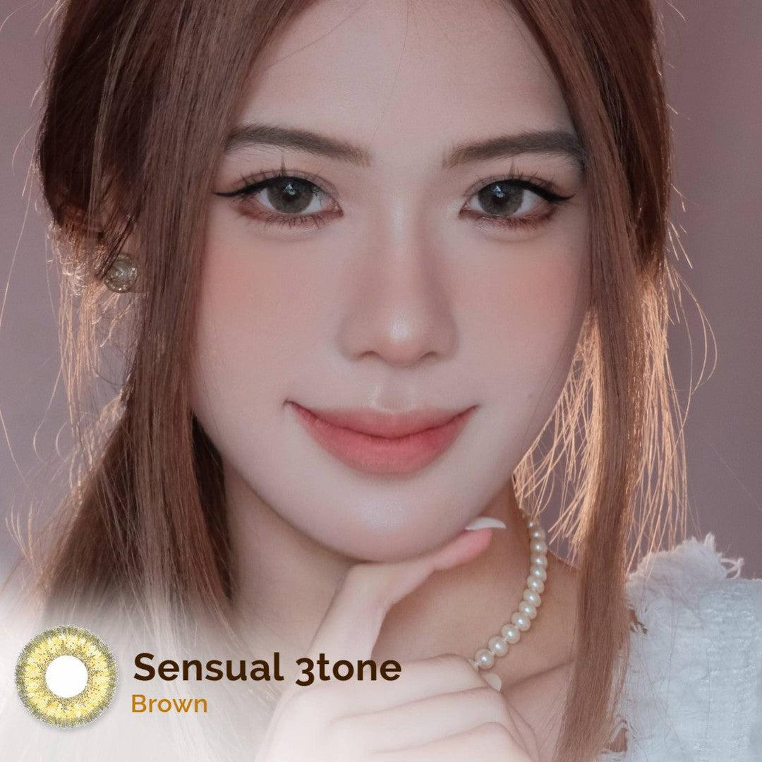 Sensual 3tone Brown 14.5mm