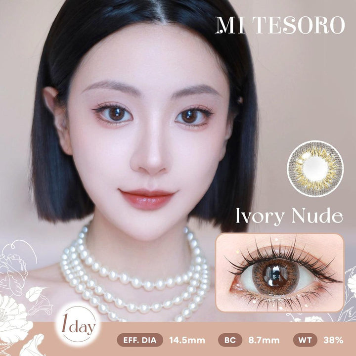 Ivory Nude-Mi Tesoro 1 Day Color Con 10pcs