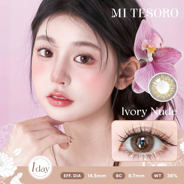 Ivory Nude-Mi Tesoro 1 Day Color Con 10pcs