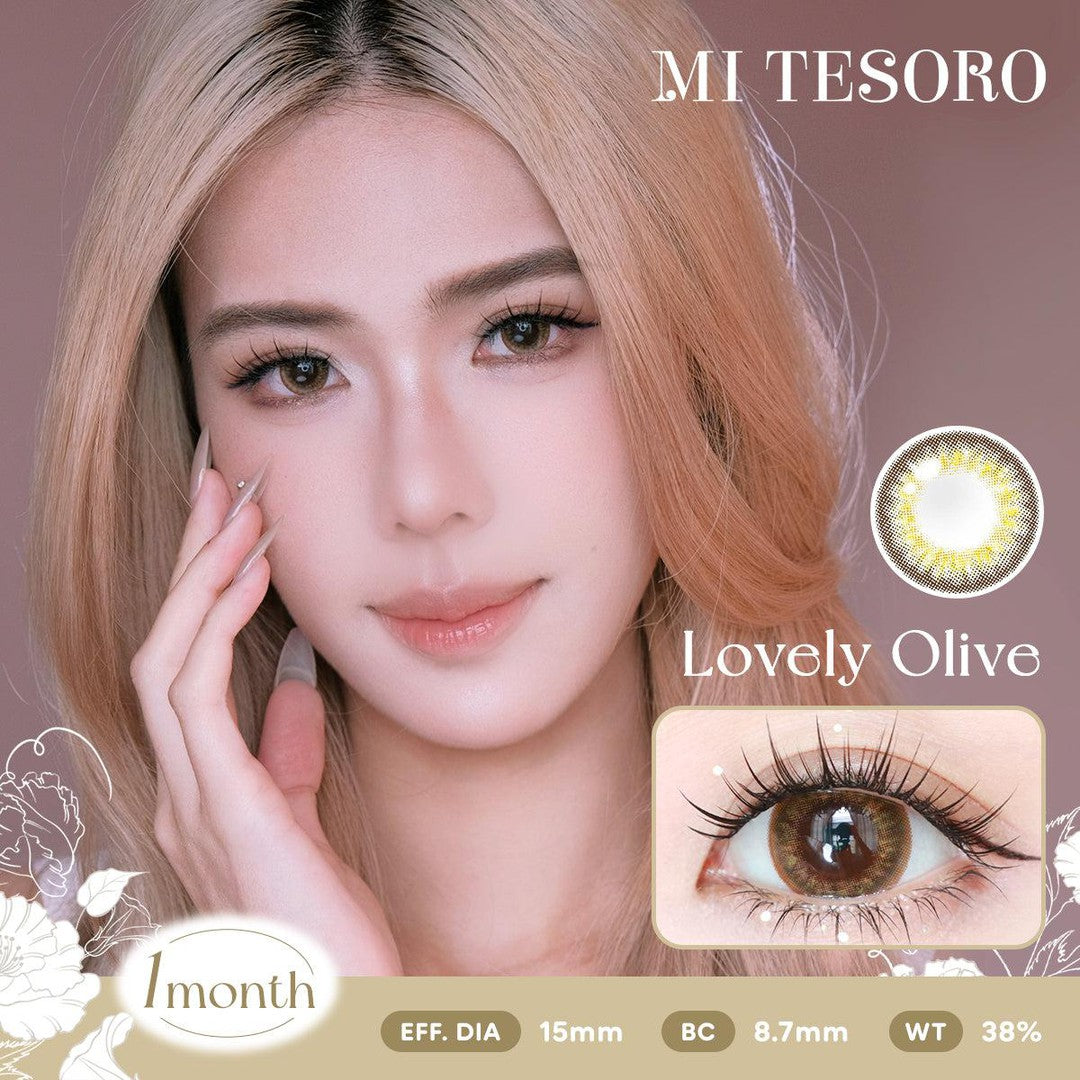 Lovely Olive-Mi Tesoro Monthly Color Con 2pcs