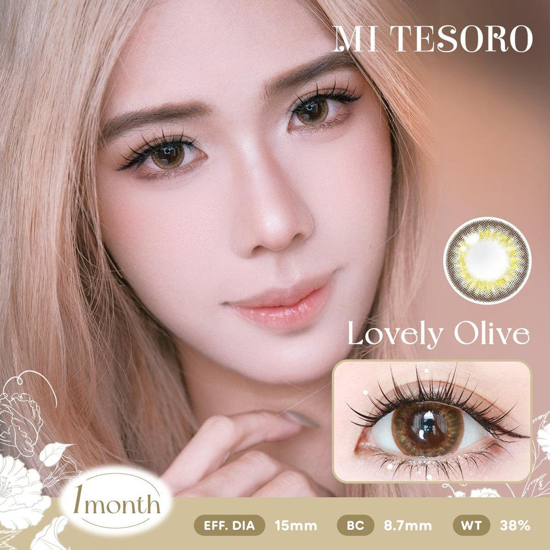 Lovely Olive-Mi Tesoro Monthly Color Con 2pcs