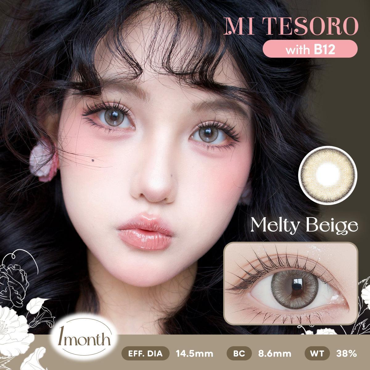 Melty Beige-Mi Tesoro Monthly Color Con 2pcs