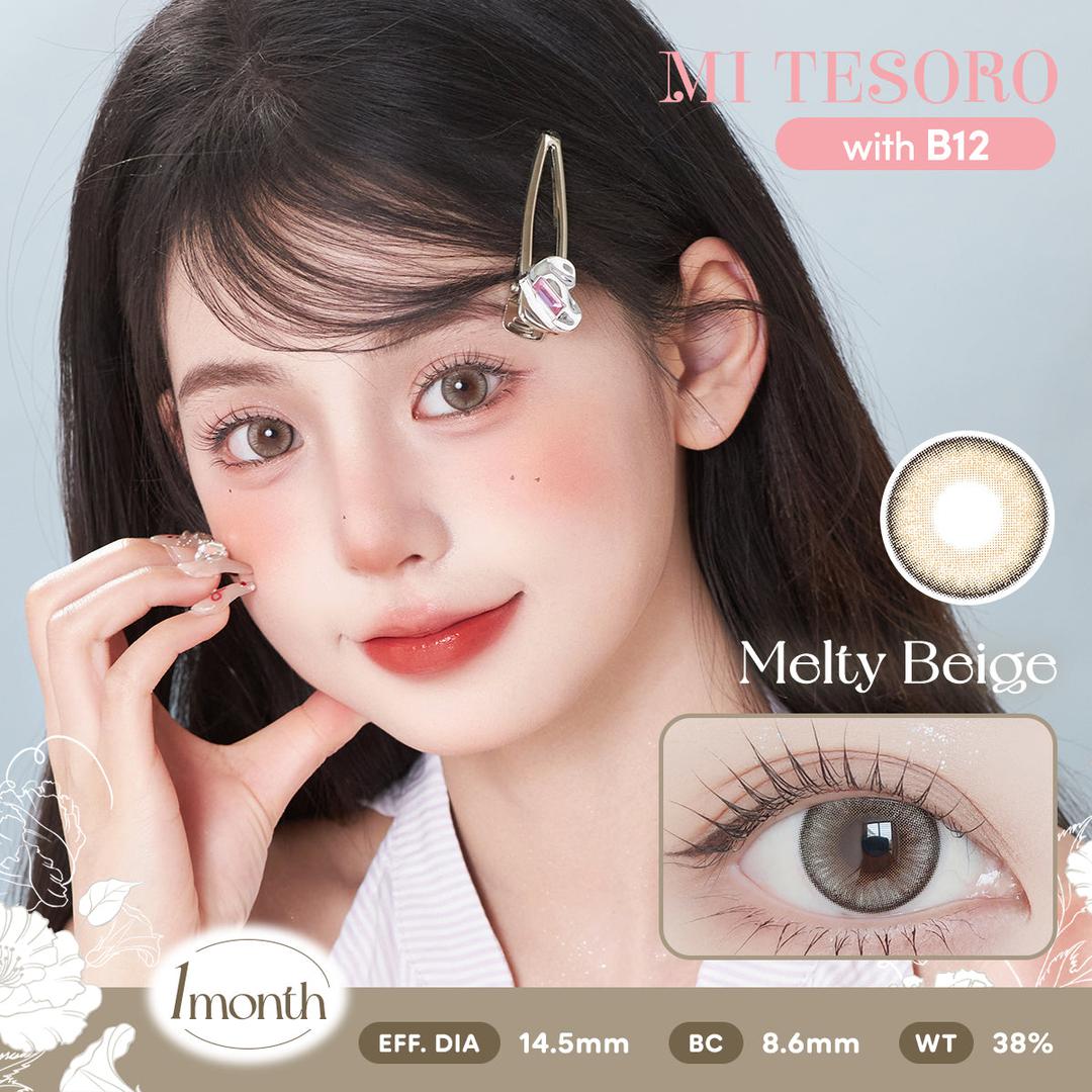 Melty Beige-Mi Tesoro Monthly Color Con 2pcs