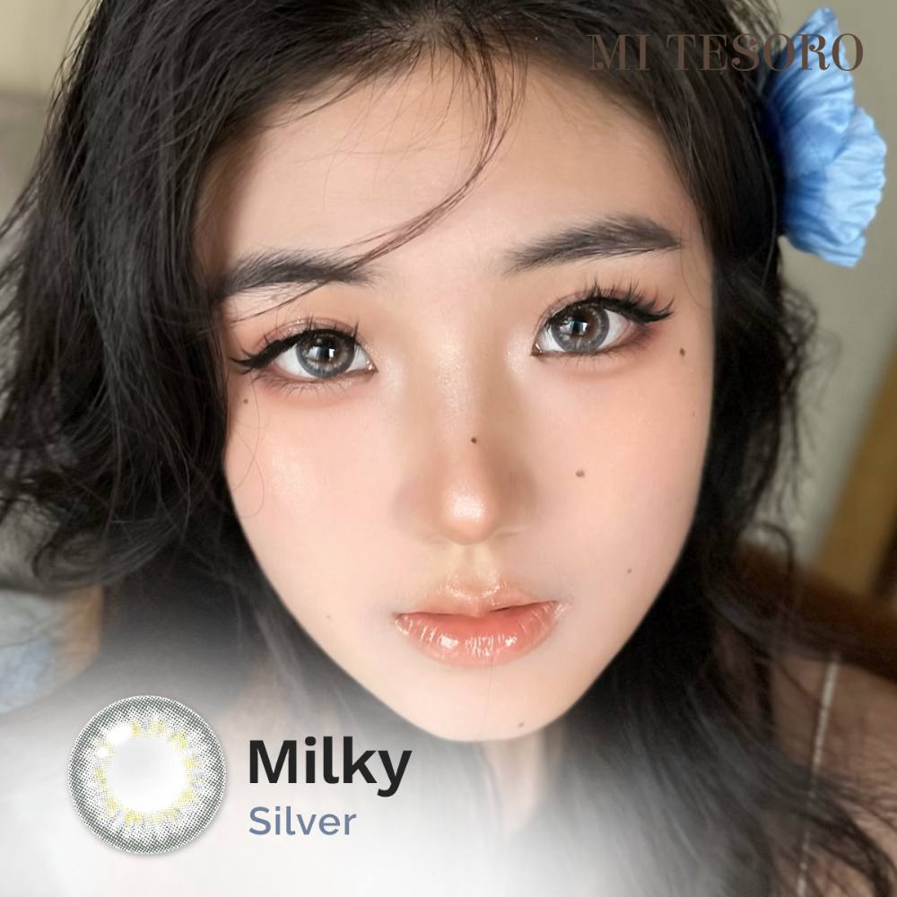 Milky Silver-Mi Tesoro Monthly Color Con 2pcs