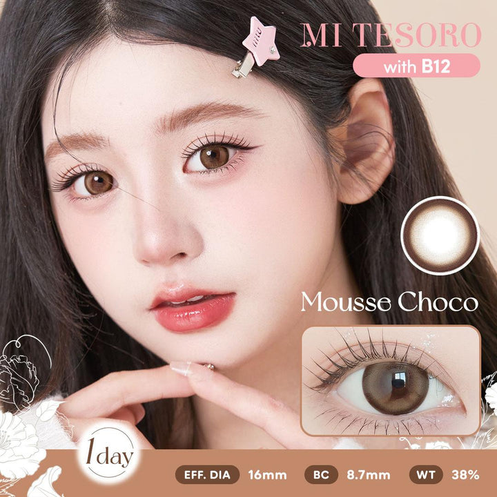 Mousse Choco-Mi Tesoro 1 Day Color Con 10pcs