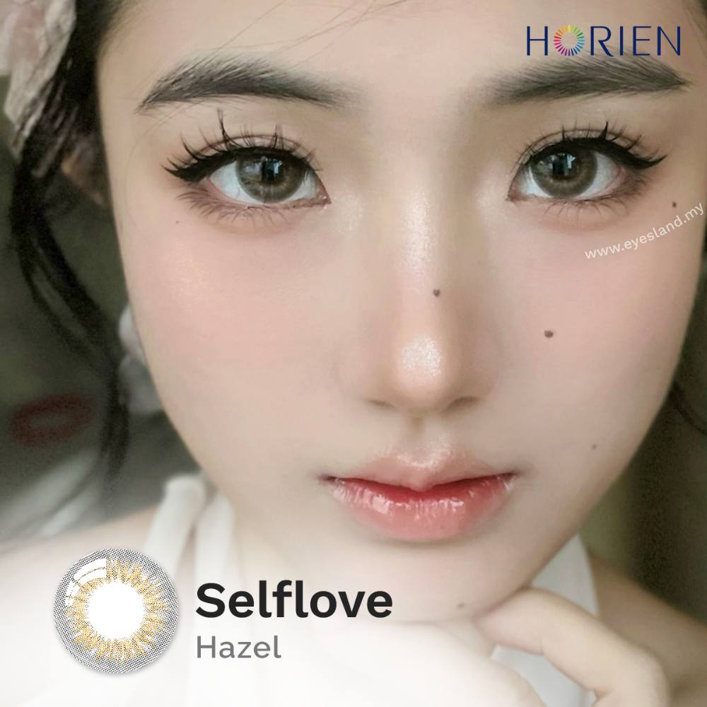 Selflove Hazel-Kira-Kira Monthly Color Lens 2pcs