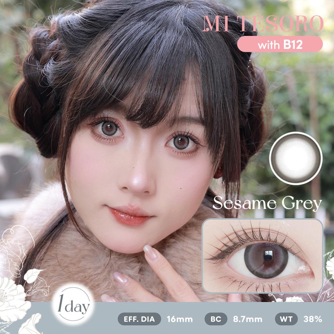 Sesame Grey-Mi Tesoro 1 Day Color Con 10pcs