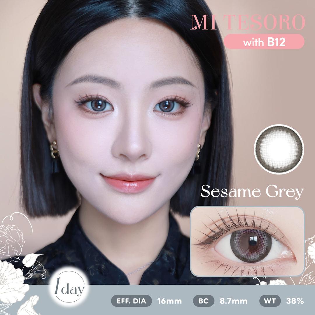 Sesame Grey-Mi Tesoro 1 Day Color Con 10pcs