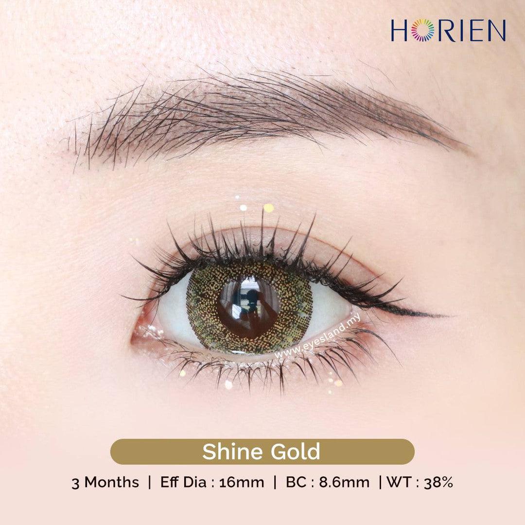 Shine Gold-Eye Secret 38% 3 Month Color Lens 2pcs