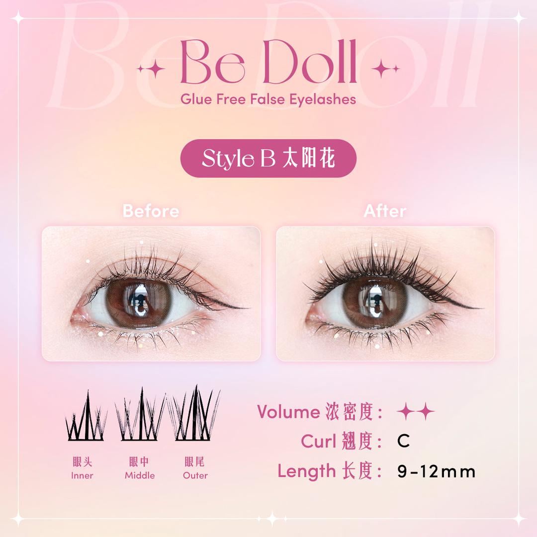 Be Doll Glue free False Eyelashes