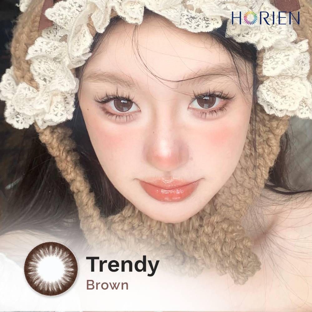 Trendy Brown-Eye Secret 38% Monthly Color Lens 2pcs