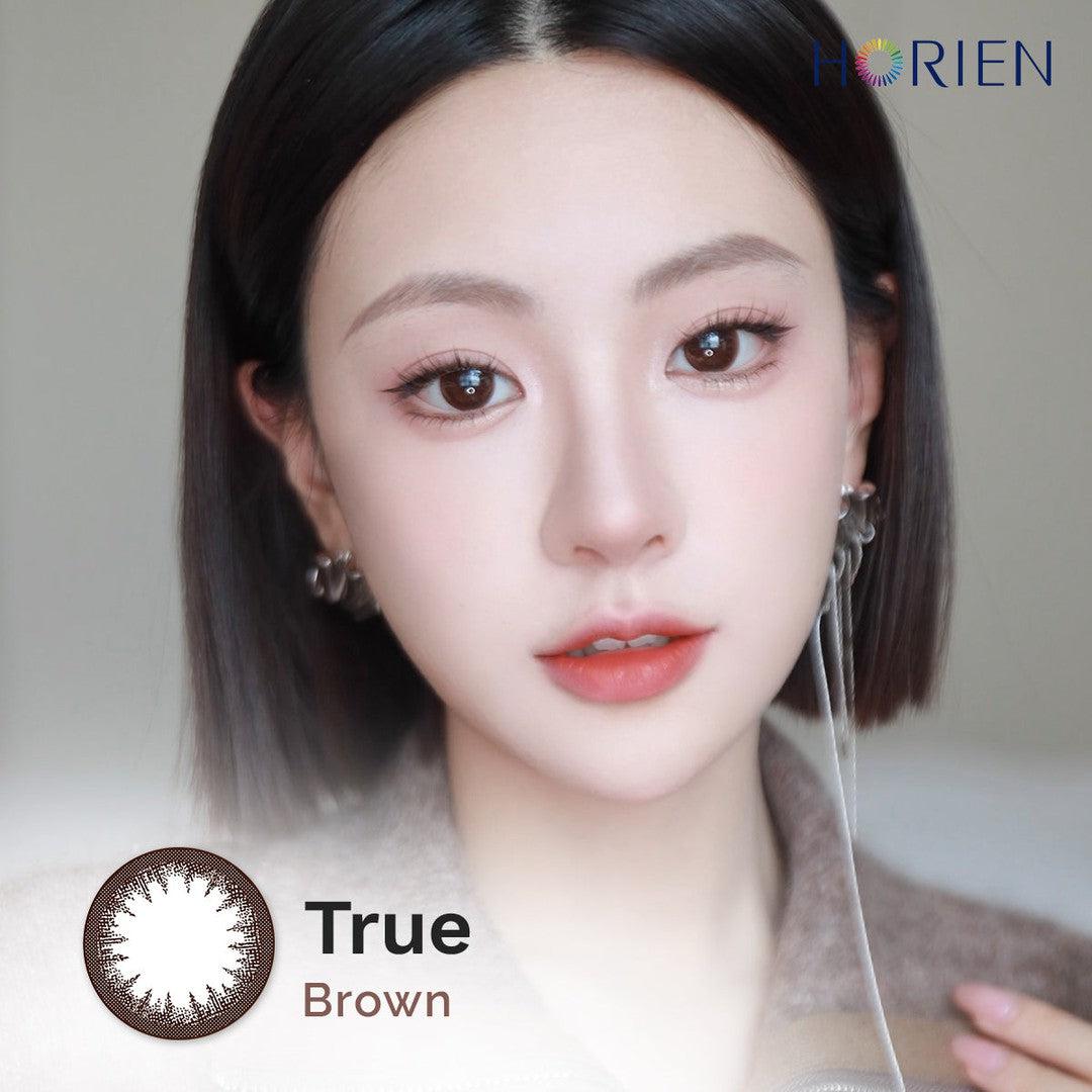 True Brown-Eye Secret 38% 1 Day Color Lenses 10pcs