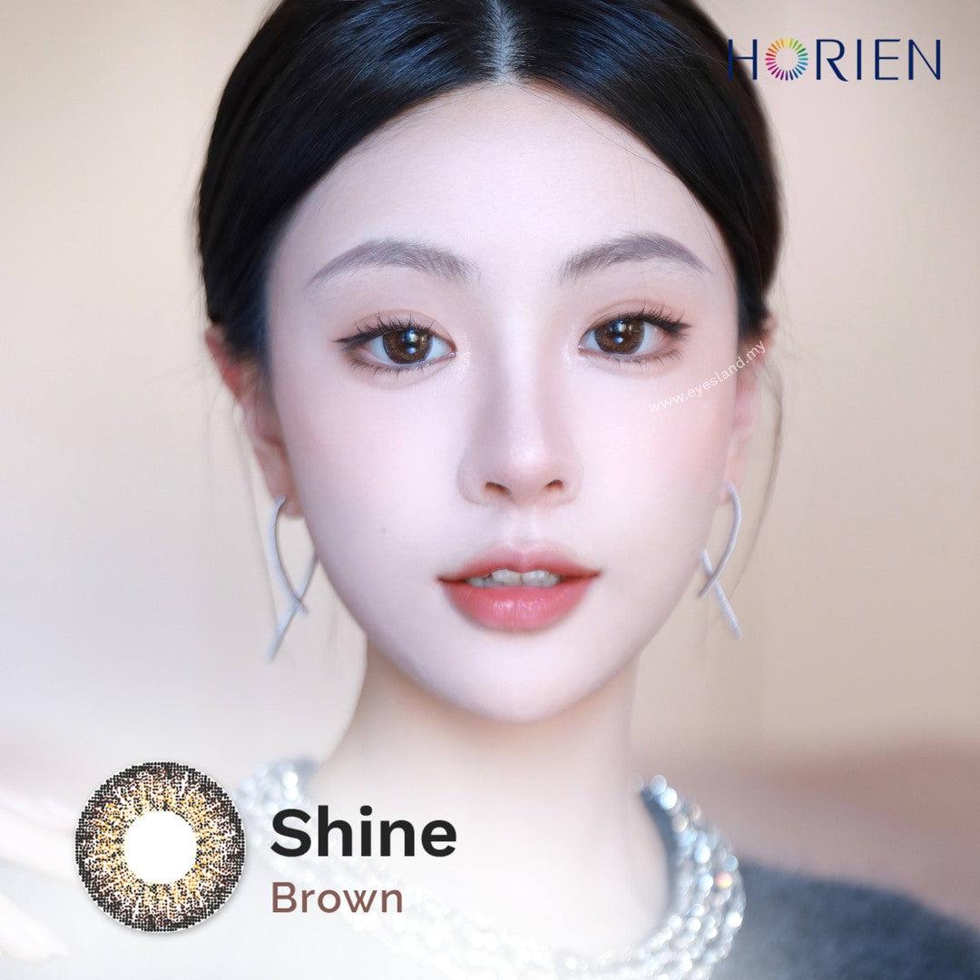 Shine Brown-Eye Secret 38% 3 Month Color Lens 2pcs