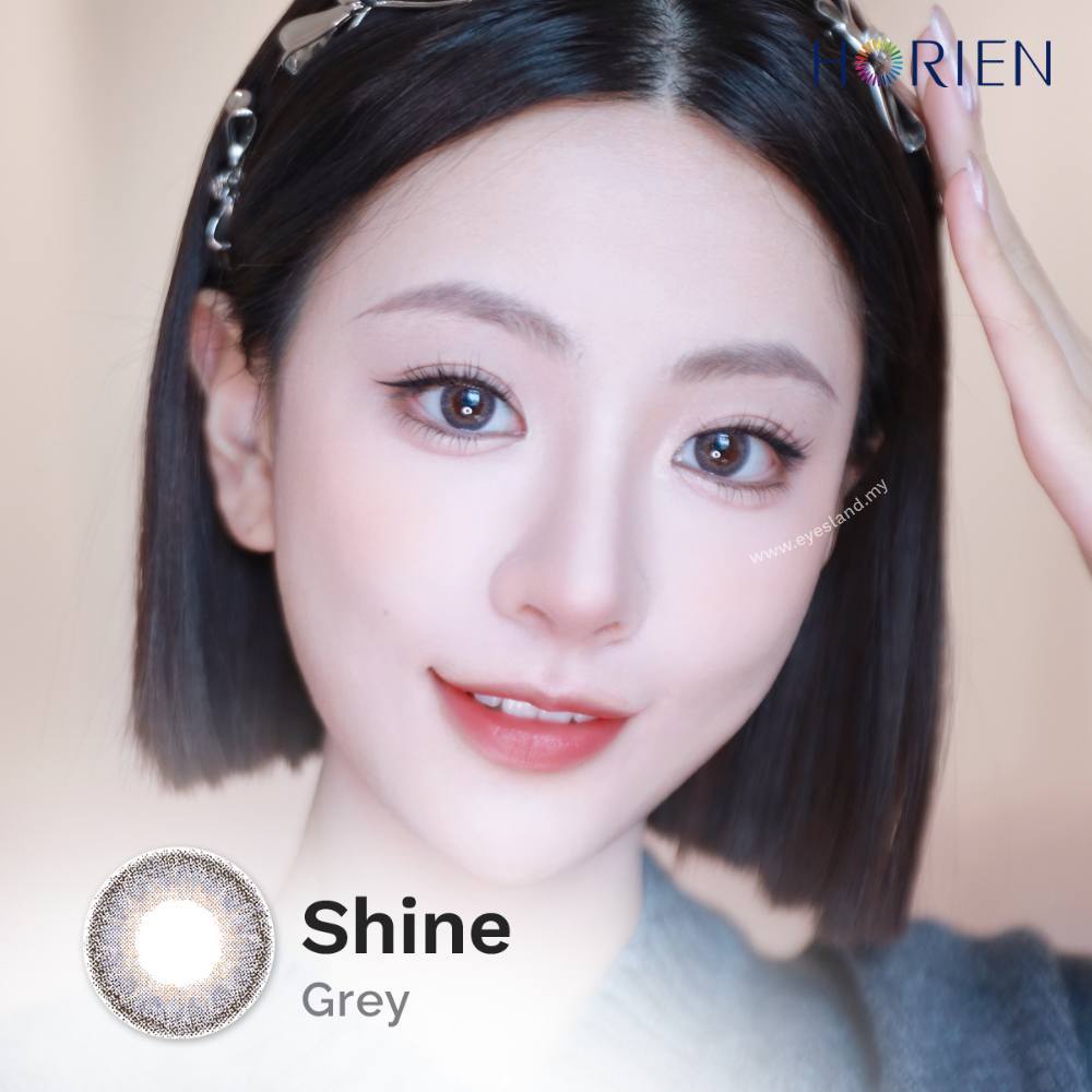 Shine Grey-Eye Secret 38% 3 Month Color Lens 2pcs