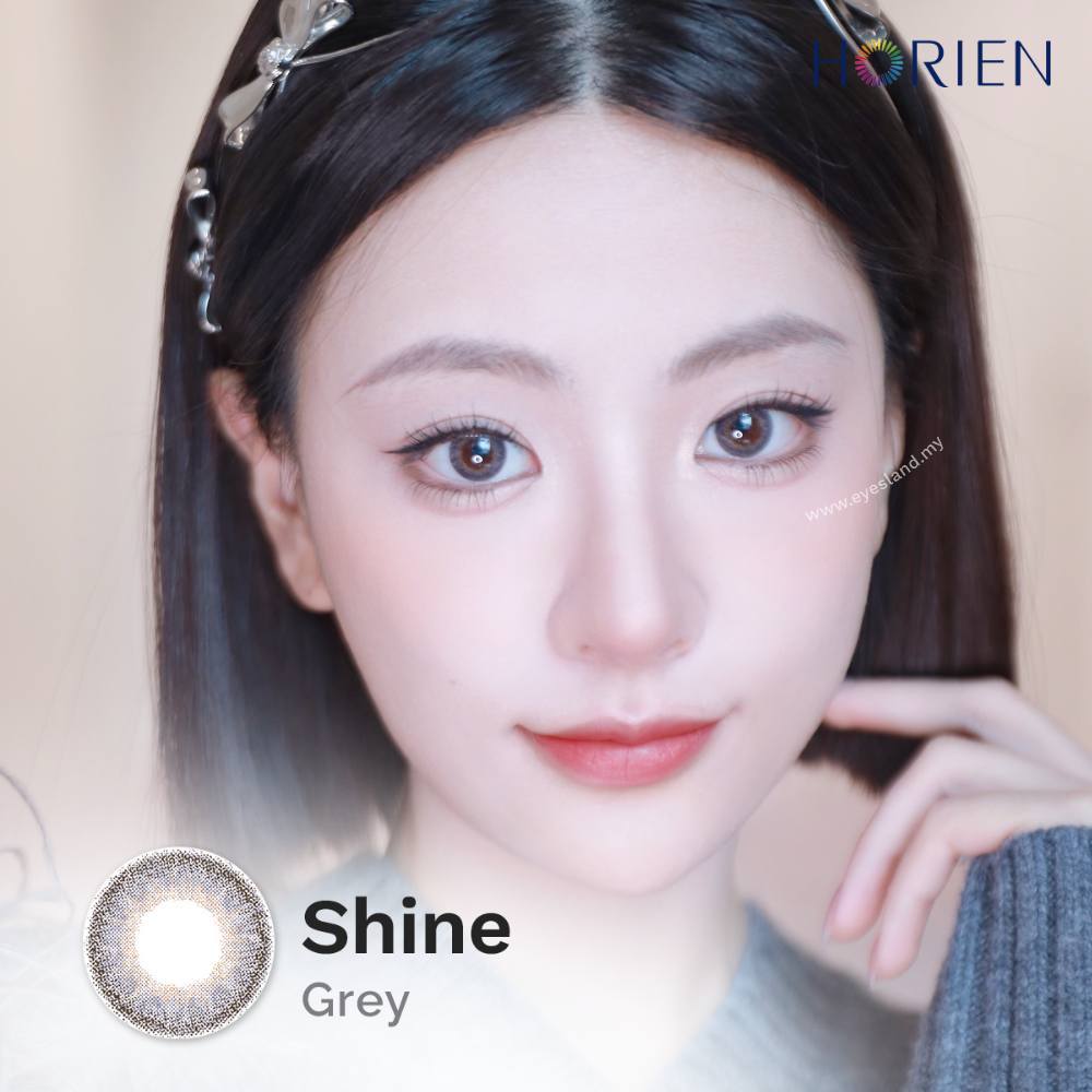 Shine Grey-Eye Secret 38% 3 Month Color Lens 2pcs