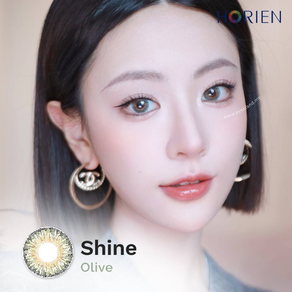 Shine Olive-Eye Secret 38% 3 Month Color Lens 2pcs