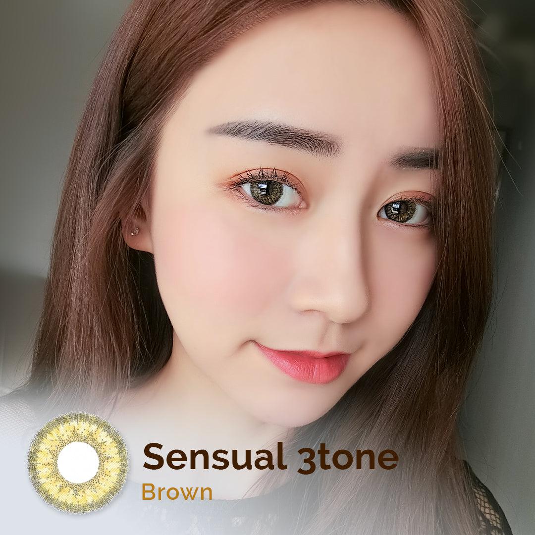 Sensual 3tone Brown 14.5mm