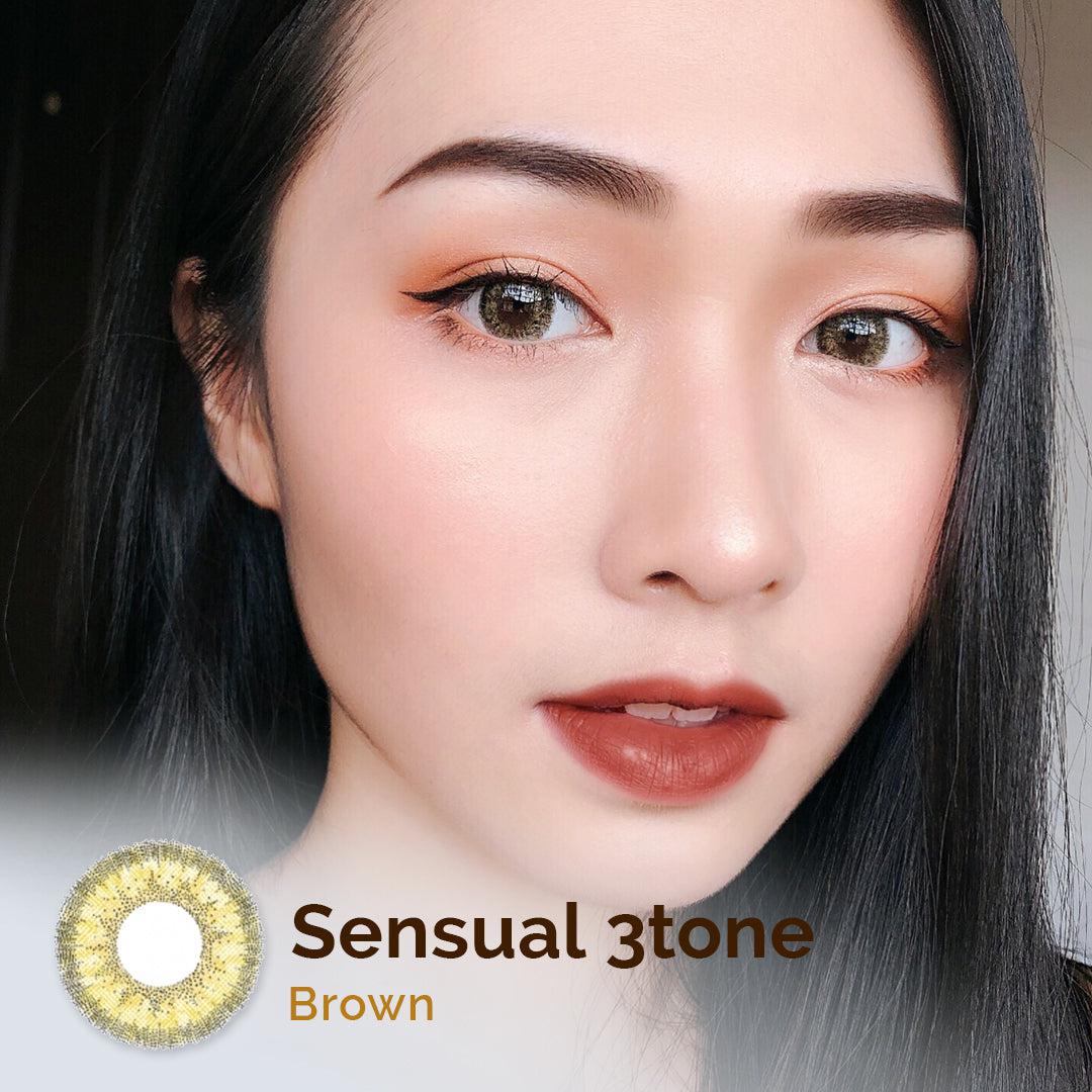 Sensual 3tone Brown 14.5mm